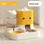 2-In-1 Automatic Pet Feeder and Water Dispenser