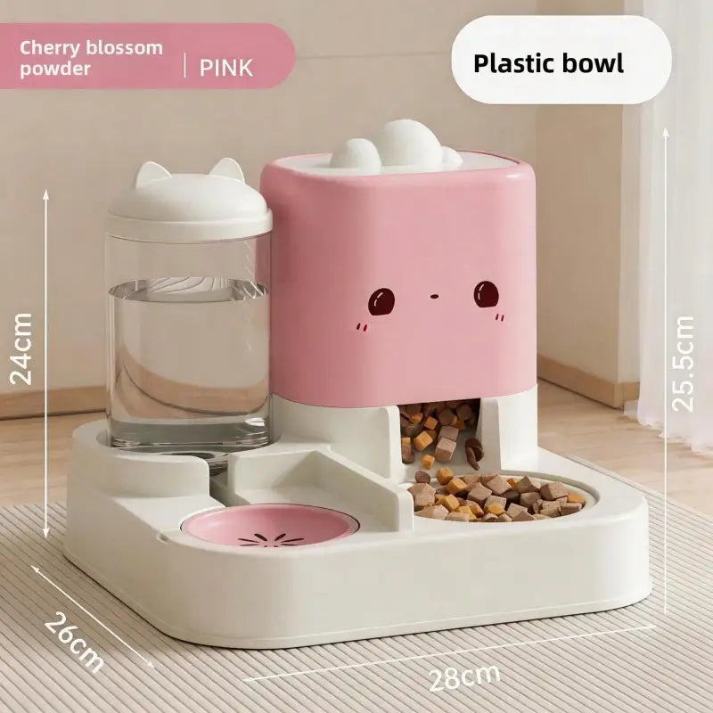 2-In-1 Automatic Pet Feeder and Water Dispenser